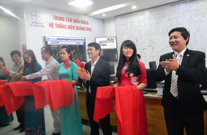 Khai trương Trung tâm điều khiển và hệ thống thông tin SCADA Quảng Bình