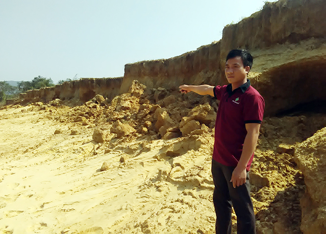 Xã Cao Quảng: Nông dân gặp khó khăn do ruộng đất bị bồi lấp, sạt lở
