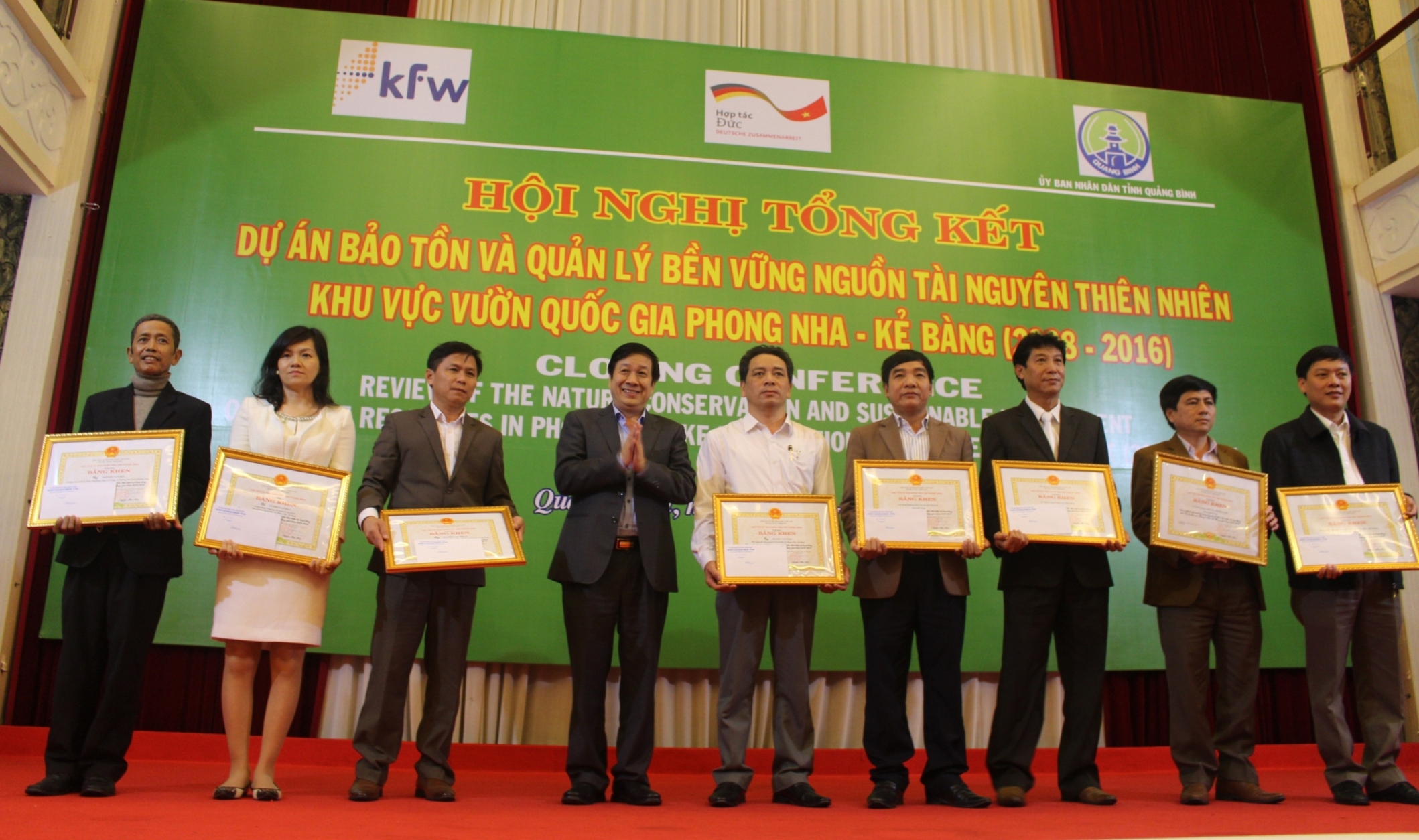 Tiếp tục phát huy thành quả dự án Khu vực Vườn Quốc gia Phong Nha-Kẻ Bàng