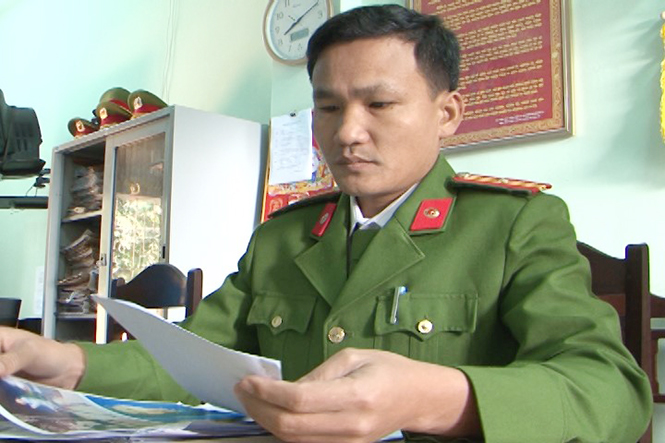 Gương mặt sĩ quan trẻ