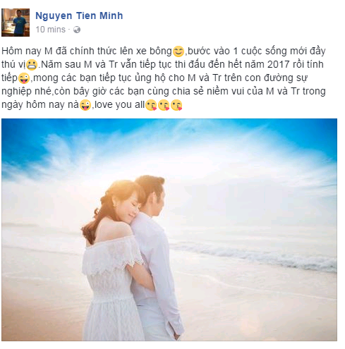 Tiến Minh - Vũ Trang lên xe hoa và cái kết đẹp cho làng cầu lông Việt