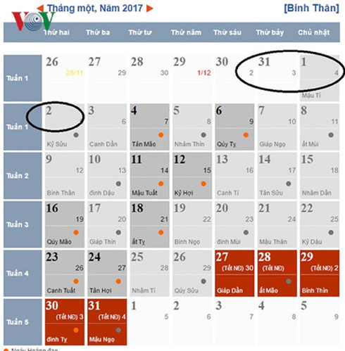 Tiền lương ngày nghỉ Tết Dương lịch và Âm lịch được tính thế nào?