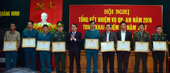Quảng Ninh: Triển khai nhiệm vụ quốc phòng-an ninh năm 2017