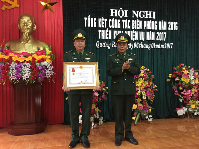 Năm 2017, Bộ đội Biên phòng tỉnh tập trung công tác quản lý, bảo vệ chủ quyền lãnh thổ, vùng biển