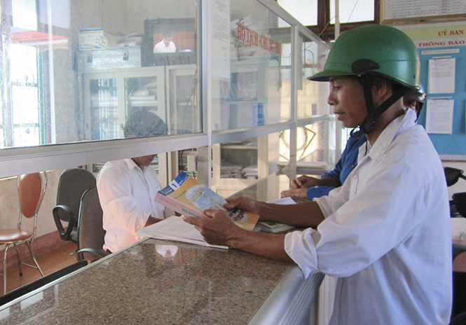 Một Chủ tịch xã trẻ năng động