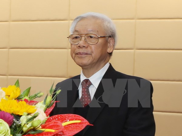 Tổng Bí thư Nguyễn Phú Trọng: Đất nước chuyển mình đón vận hội mới