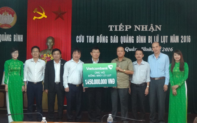 Trên 255 tỷ đồng tiền cứu trợ nhân dân vùng lũ Quảng Bình