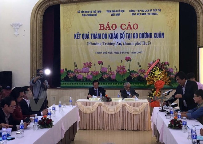 Kết quả thăm dò khảo cổ học tìm dấu vết lăng mộ vua Quang Trung