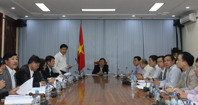 Sẽ hoàn thành bàn giao mặt bằng dự án Trung tâm nhiệt điện Quảng Trạch I cho EVN cuối quý 1-2017