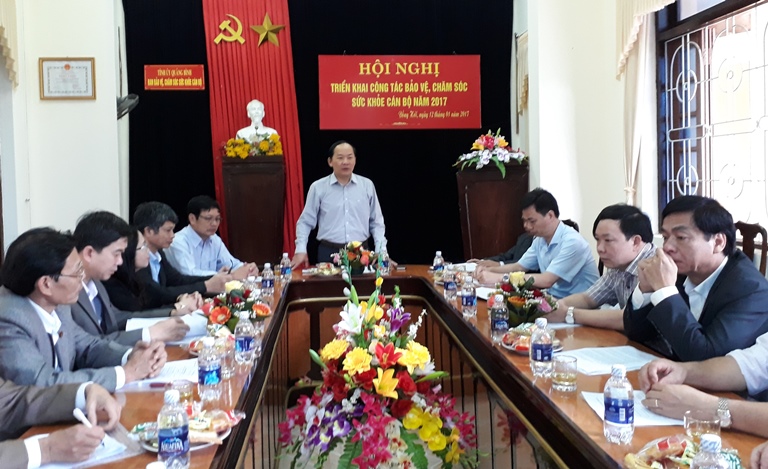 Chủ động thực hiện hiệu quả công tác chăm sóc sức khoẻ cán bộ