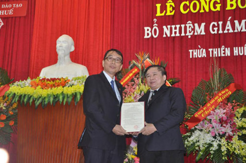 Đại học Huế có Giám đốc mới