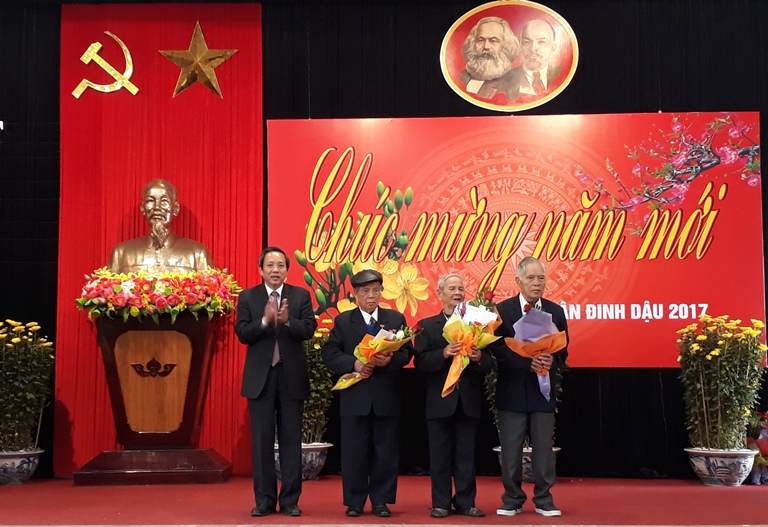 Hội hưu trí cơ quan Tỉnh ủy gặp mặt đầu xuân