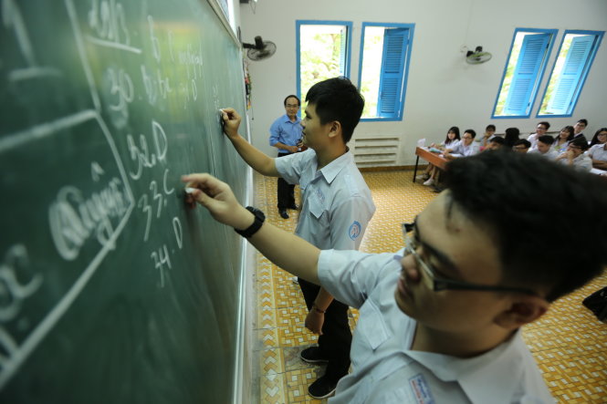 Kỳ thi THPT quốc gia 2017: Thi theo tổ hợp, ôn theo ban
