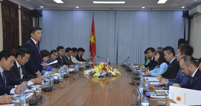 Đoàn doanh nghiệp tỉnh Hyogo (Nhật Bản), nghiên cứu đầu tư dự án chăn nuôi bò thịt công nghệ cao