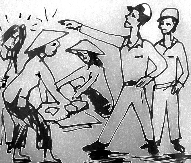 "Ngứa mồm à?"