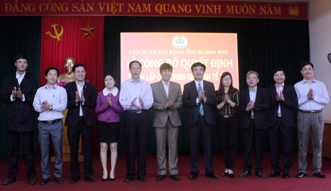 Thành lập Công đoàn Khu kinh tế tỉnh