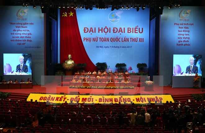 Khai mạc trọng thể Đại hội đại biểu Phụ nữ toàn quốc lần thứ XII