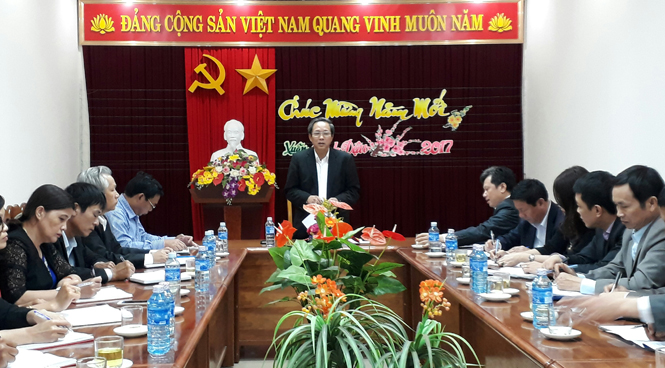 Công ty TNHH MTV Lệ Ninh: Cần đẩy nhanh tiến độ cổ phần hóa, xây dựng phương án sản xuất, kinh doanh hiệu quả