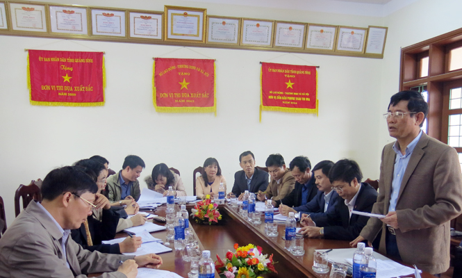 Đoàn đại biểu Quốc hội tỉnh: Giám sát việc thực hiện chính sách, pháp luật tại Sở Lao động-Thương binh và Xã hội