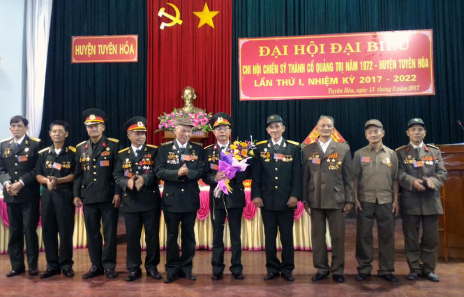 Đại hội đại biểu Chi hội chiến sỹ Thành cổ Quảng Trị năm 1972 huyện Tuyên Hóa lần thứ nhất