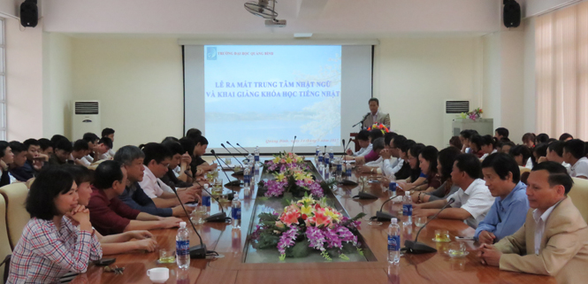 Ra mắt Trung tâm Nhật ngữ và khai giảng khoá học tiếng Nhật