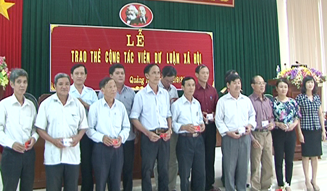 Quảng Ninh: Phát huy vai trò đội ngũ cộng tác viên dư luận xã hội
