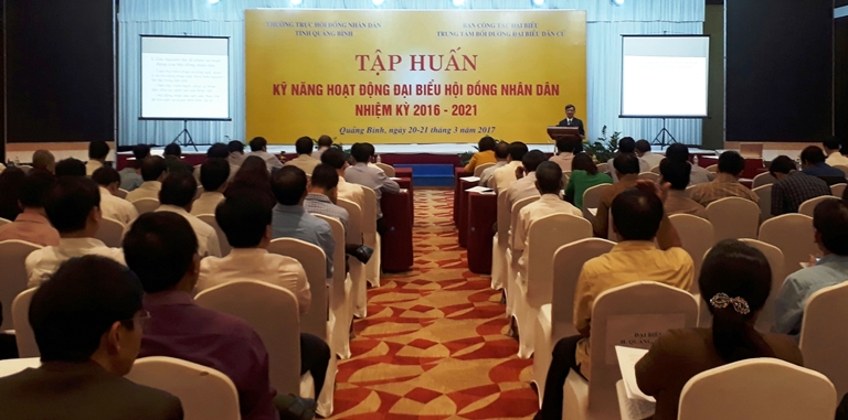 Nâng cao kỹ năng hoạt động cho đại biểu HĐND các cấp, nhiệm kỳ 2016-2021