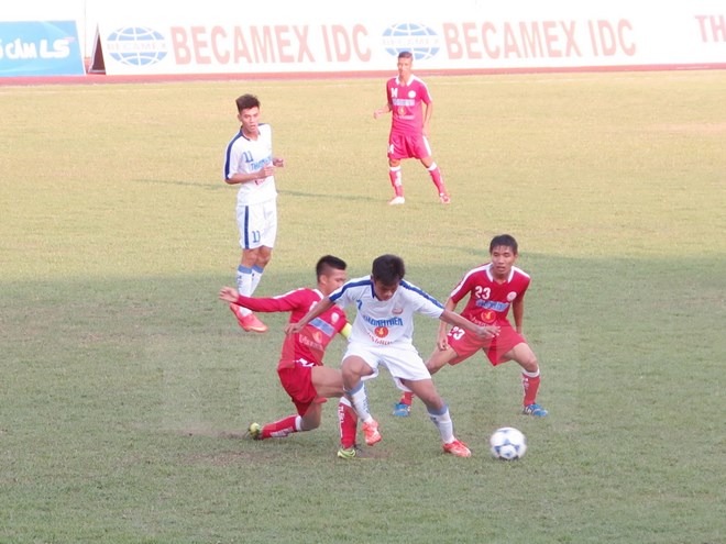 Tám đội bóng tham dự vòng chung kết giải bóng đá U19 quốc gia