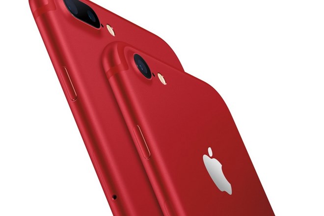 Apple gây bất ngờ khi cho ra mắt mẫu iPhone 7, 7 Plus màu đỏ