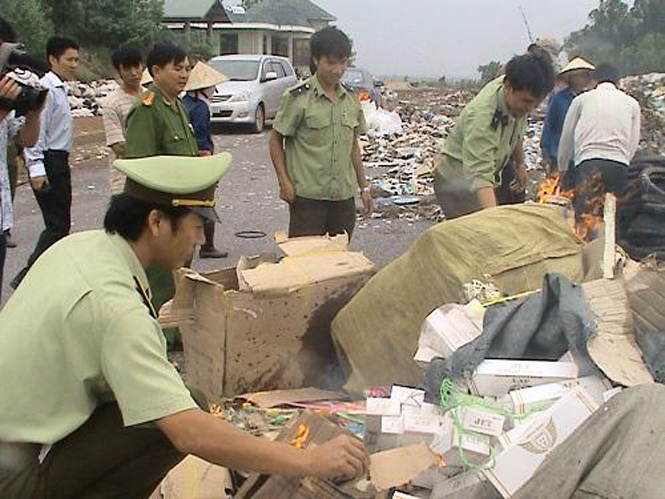 Phát hiện 169 vụ buôn lậu, gian lận thương mại