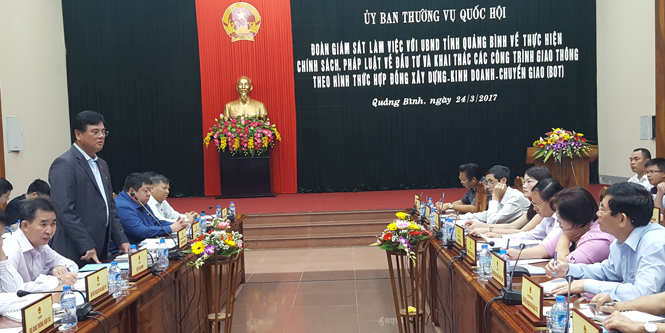 Đề nghị giảm phí cho phương tiện giao thông tại địa bàn huyện Quảng Ninh và Quảng Trạch khi qua trạm thu phí BOT
