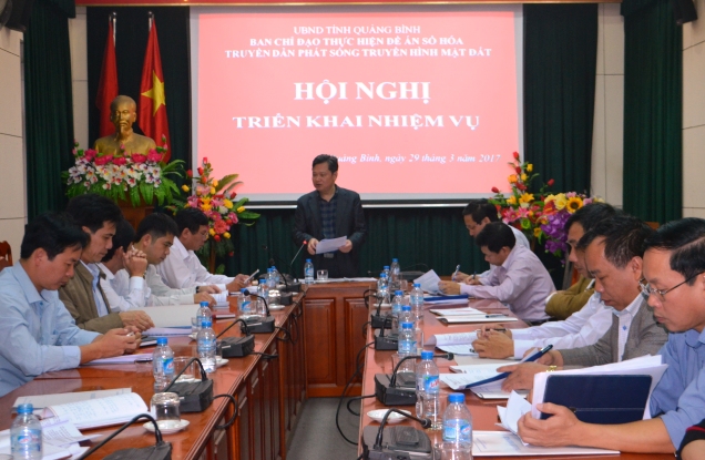 Triển khai Đề án số hóa truyền dẫn, phát sóng truyền hình tỉnh Quảng Bình