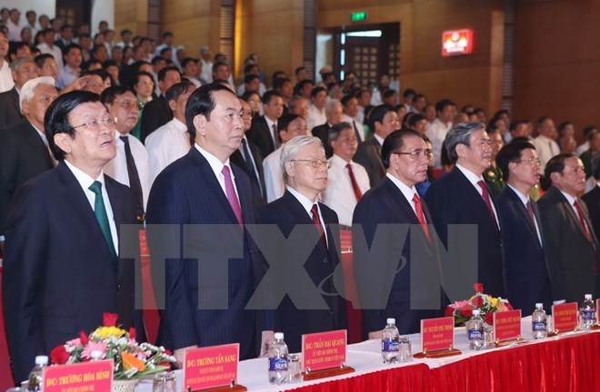 Lễ kỷ niệm 110 năm Ngày sinh Tổng Bí thư Lê Duẩn tại Quảng Trị