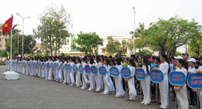 Khai mạc Giải điền kinh, bơi lội học sinh phổ thông năm 2017
