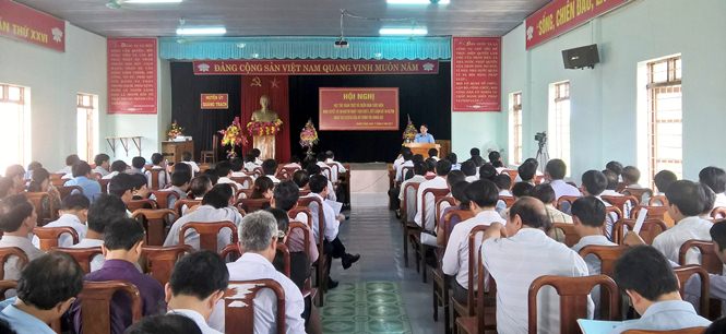 Huyện ủy Quảng Trạch: Quán triệt và triển khai thực hiện Nghị quyết số 08-NQ/TW và Kết luận số 10-KL/TW của Bộ Chính trị