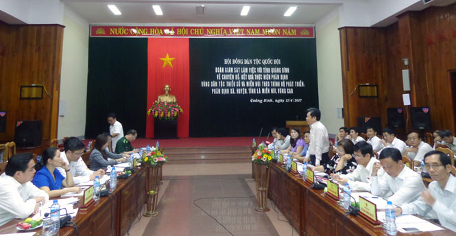Quảng Bình tiếp tục tập trung nguồn lực cho khu vực miền núi, vùng khó khăn