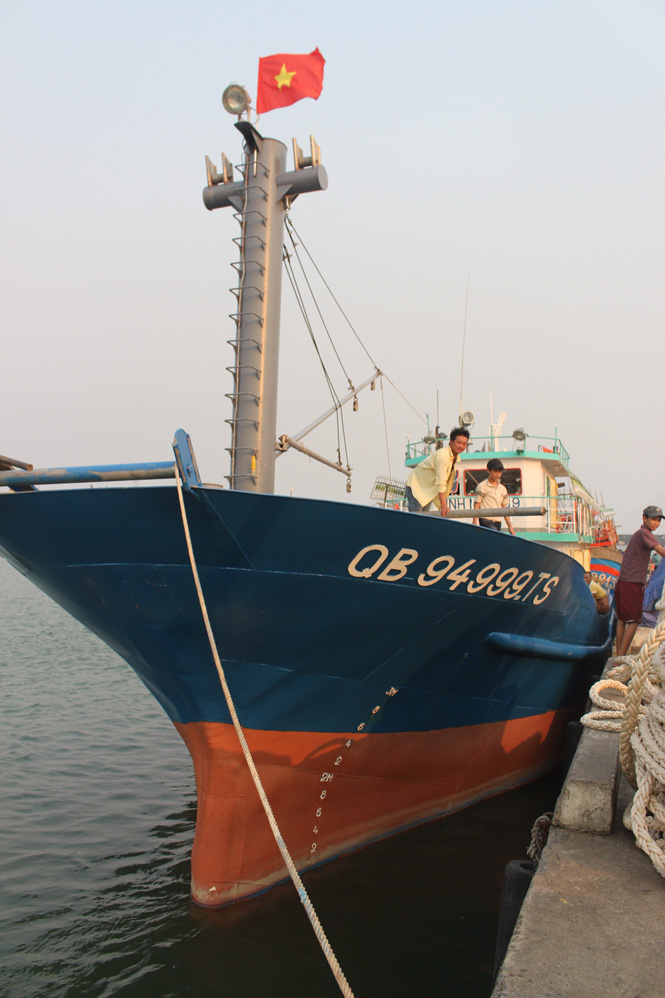 Quảng Ninh: Hạ thủy tàu cá đóng mới theo Nghị định 67 của Chính phủ