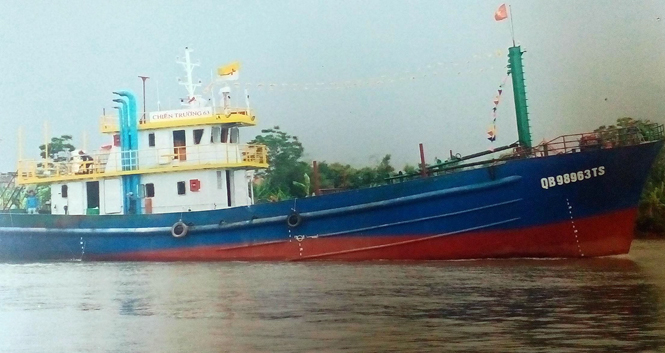 Một tàu đánh bắt được 5 tấn cá, doanh thu 600 triệu đồng