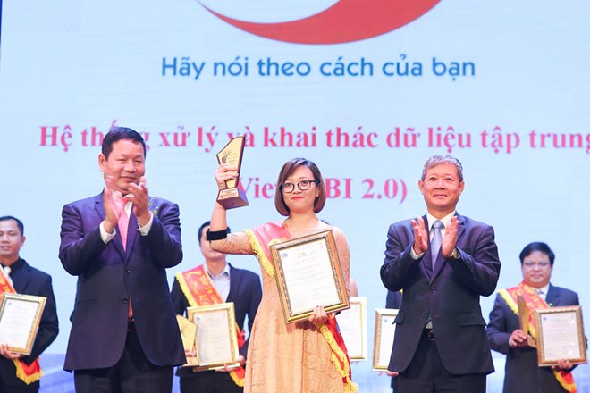 Viettel có 10 sản phẩm, dịch vụ được vinh danh tại Sao Khuê 2017