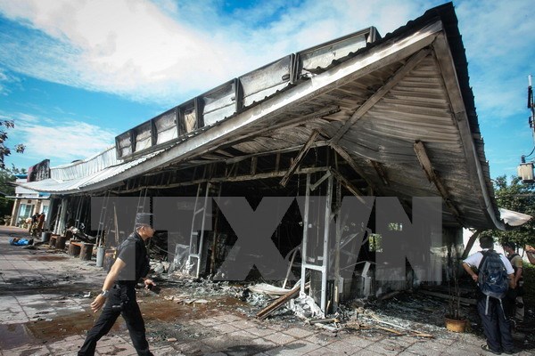 Ít nhất 13 vụ tấn công liên hoàn xảy ra tại miền Nam Thái Lan