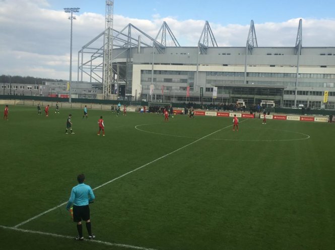 U-20 VN thua U-23 Borussia Monchengladbach 0-1