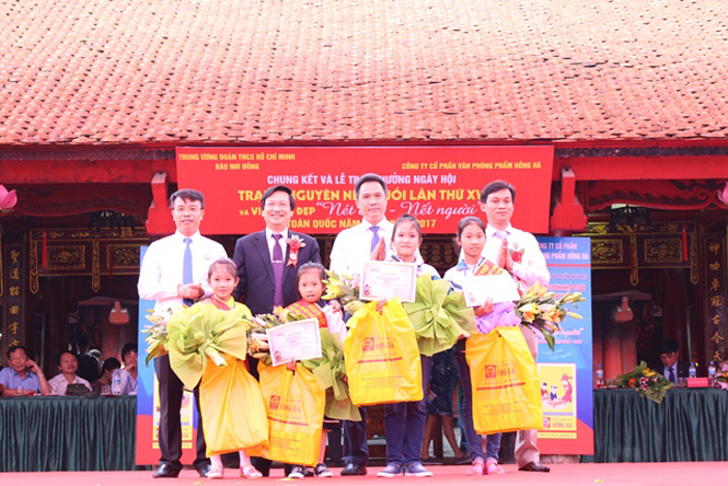 Quảng Bình có học sinh giành giải nhất cuộc thi Viết chữ đẹp toàn quốc