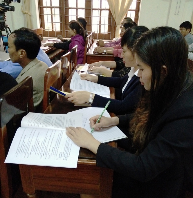 Bồi dưỡng nâng cao năng lực cho cán bộ kiểm soát Hợp tác xã và Quỹ tín dụng nhân dân