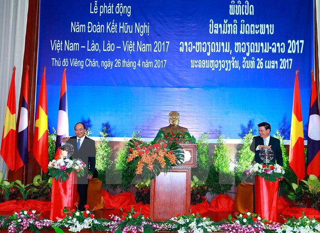 Lễ phát động Năm Đoàn kết Hữu nghị Việt Nam-Lào 2017