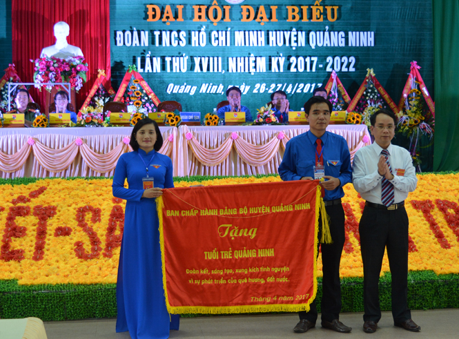Đại hội Đoàn thanh niên huyện Quảng Ninh lần thứ XVIII, nhiệm kỳ 2017-2022