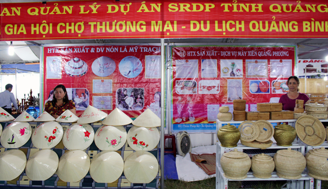 Trên 200 gian hàng giới thiệu sản phẩm tại hội chợ thương mại-du lịch Quảng Bình 2017