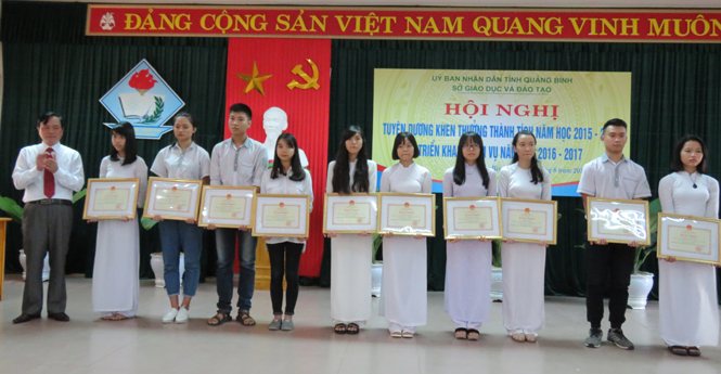 Toàn tỉnh có 1.634 học sinh đạt học sinh giỏi cấp tỉnh