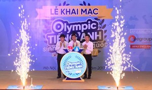 Khai mạc hội thi Olympic Tiếng Anh sinh viên toàn quốc