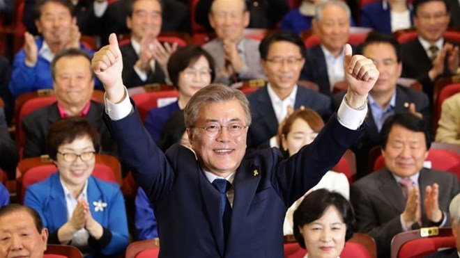 Ông Moon Jae-In tuyên thệ nhậm chức Tổng thống Hàn Quốc