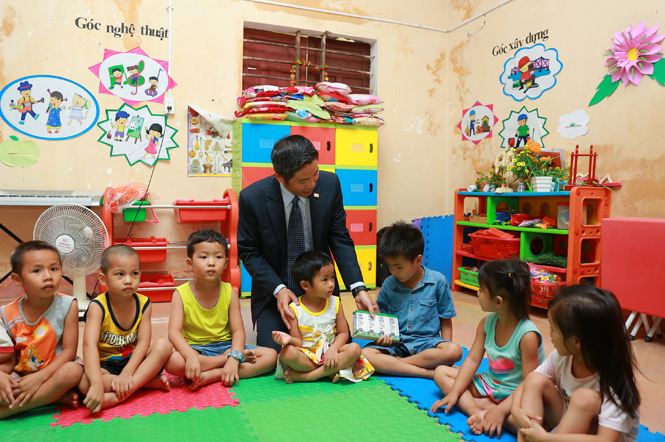 Chubb Life Việt Nam khởi công xây dựng Trường mầm non Duy Ninh